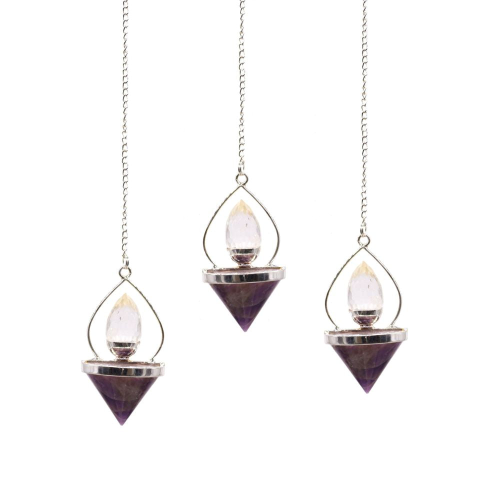 Gemstone Lantern of Life Pendulum