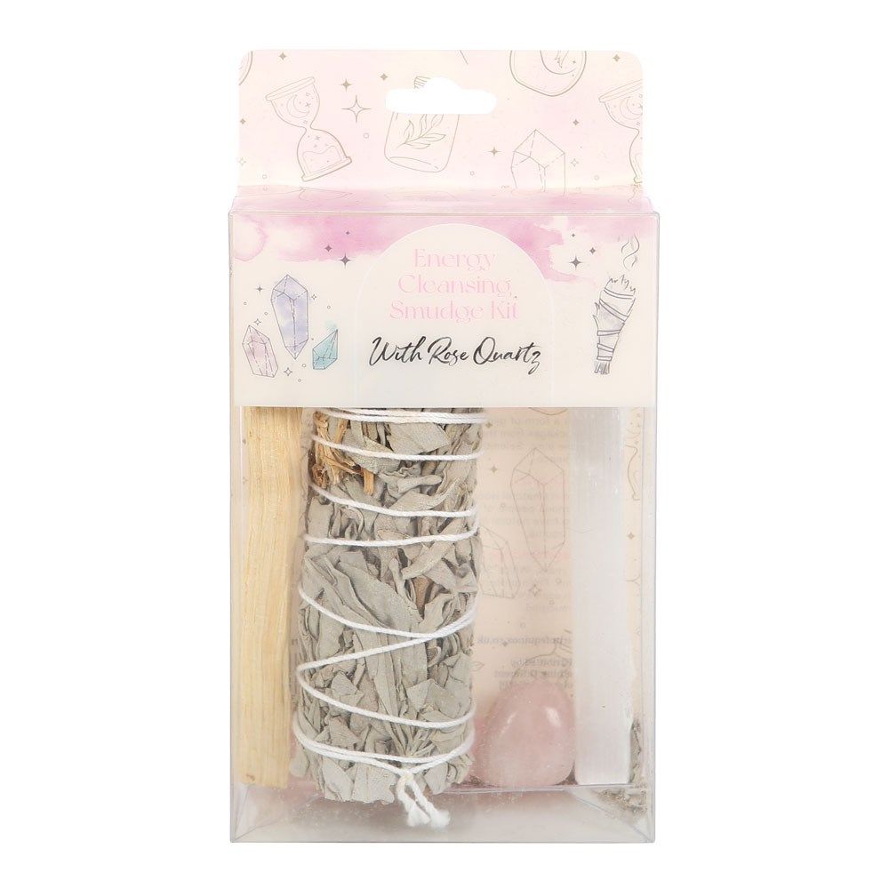 Smudge Kits with Amethyst Crystal