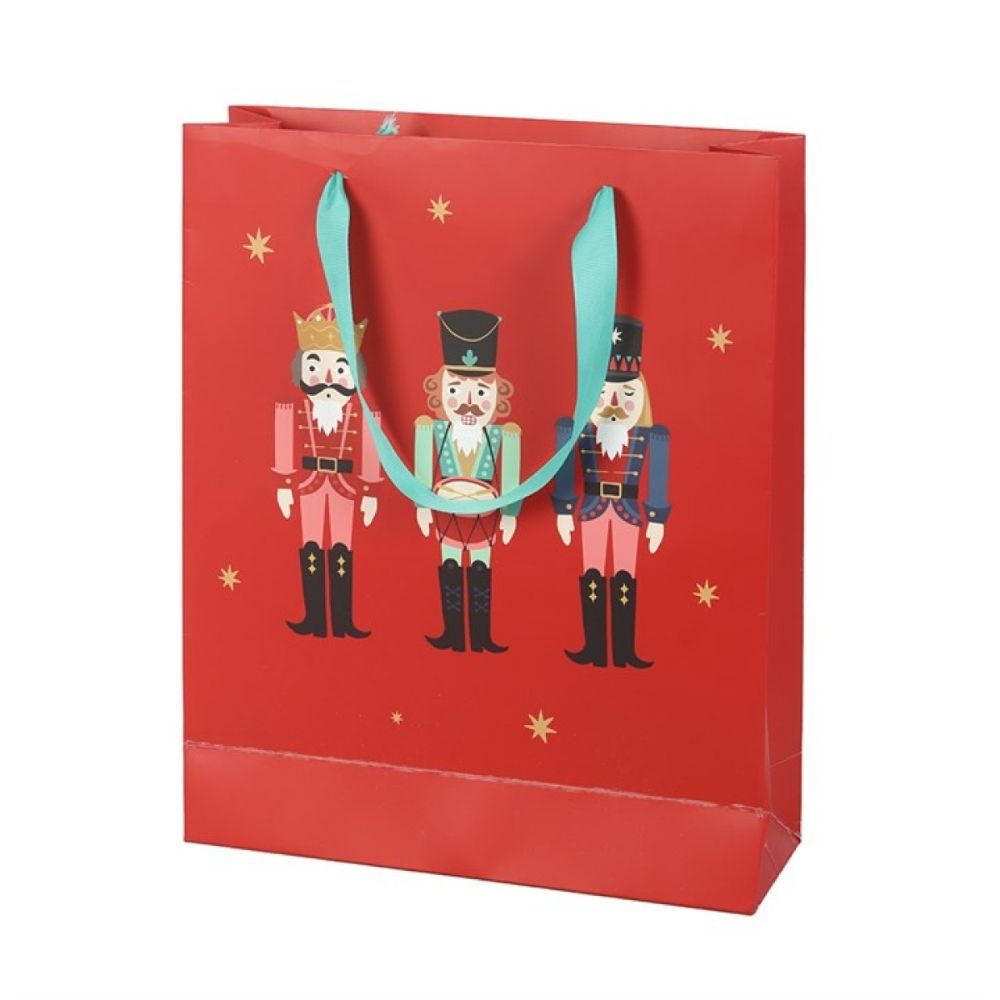 Red Nutcracker Gift Bag