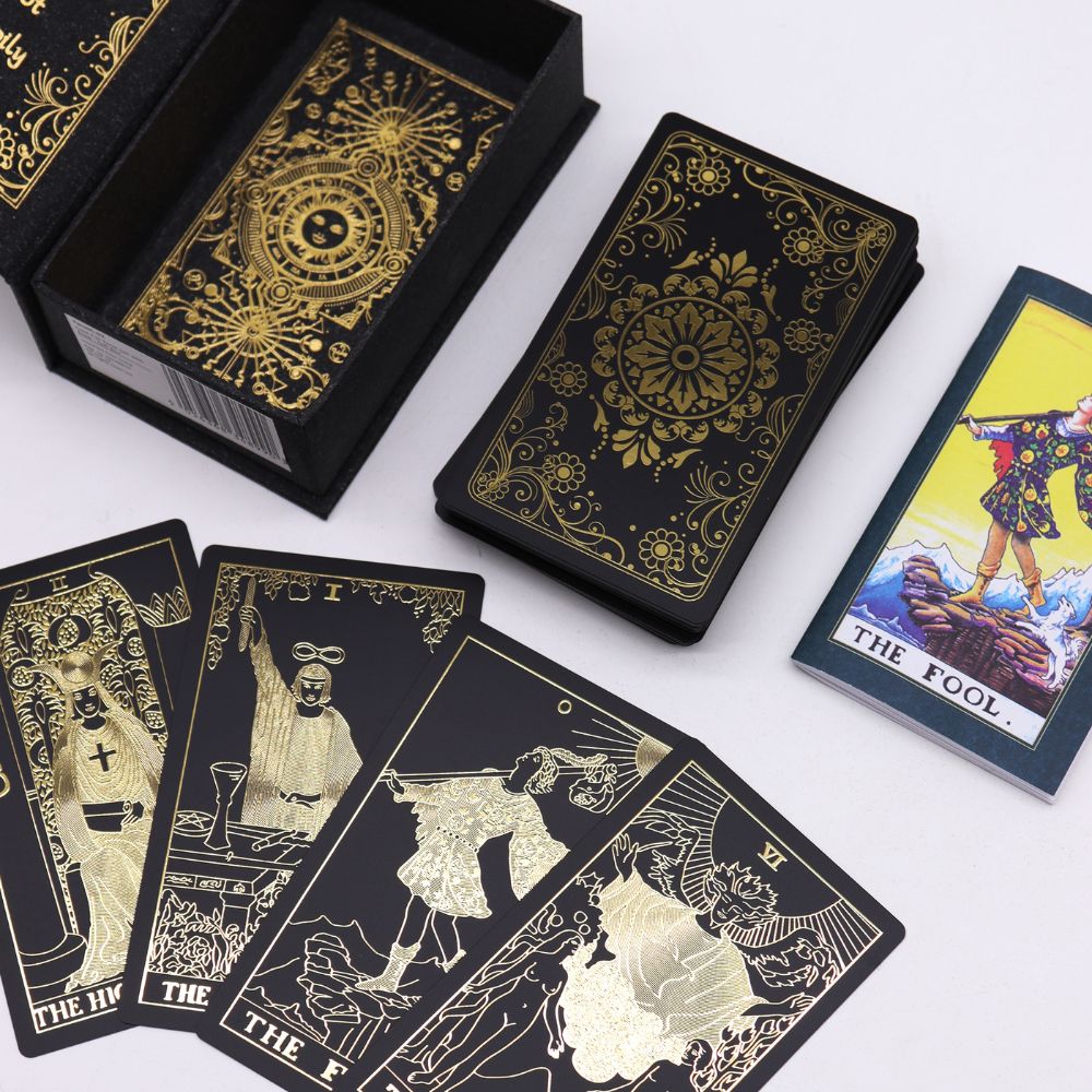 Gold Foil Tarot Gift Box