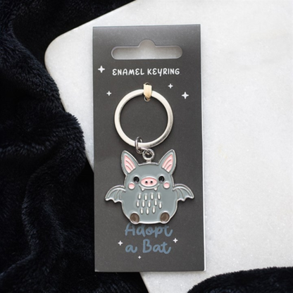 Adopt a Bat Keyring – Cute Halloween Gift