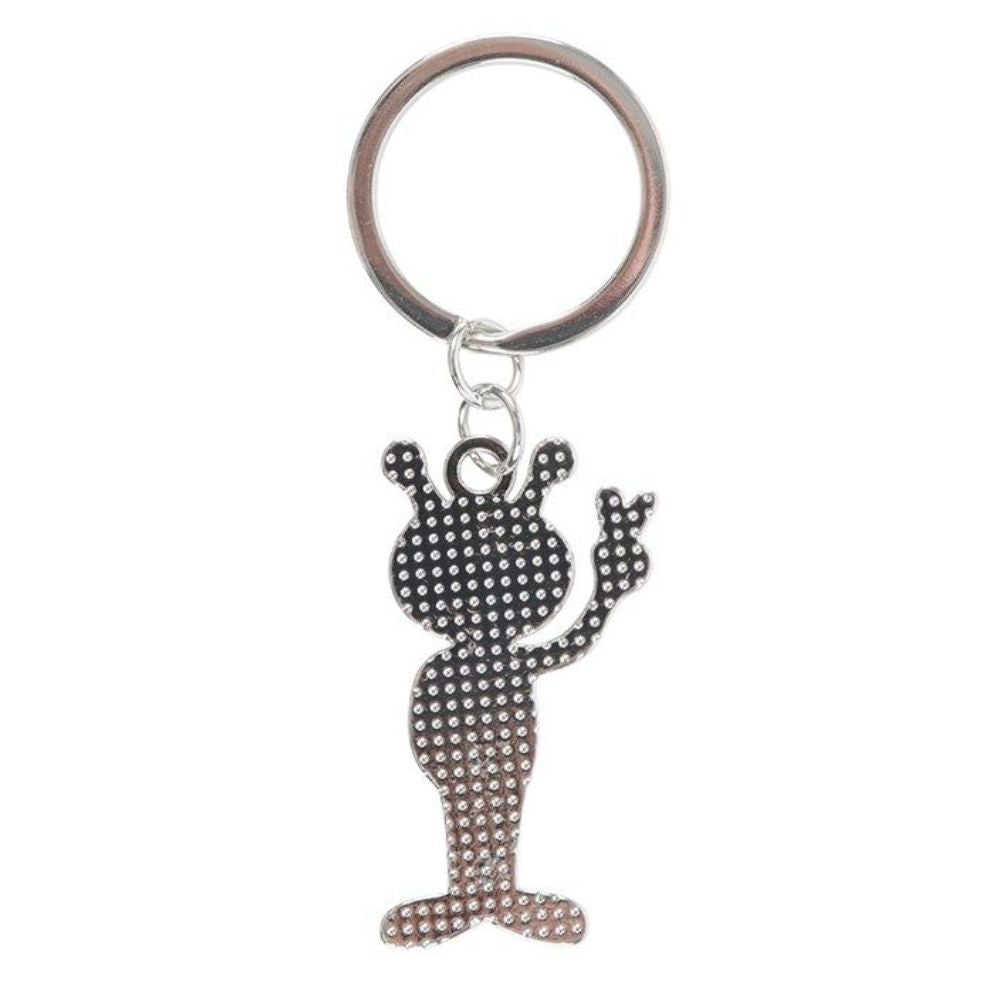 Glow in the Dark Alien Keyring