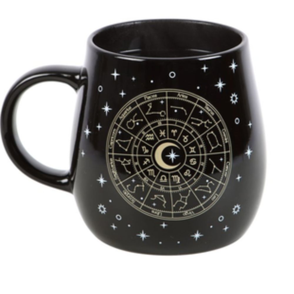 Heat changing mug 'Astrology Wheel'