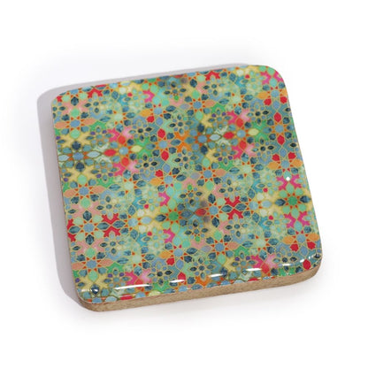 Mediterranean Tile Coaster Gift Set