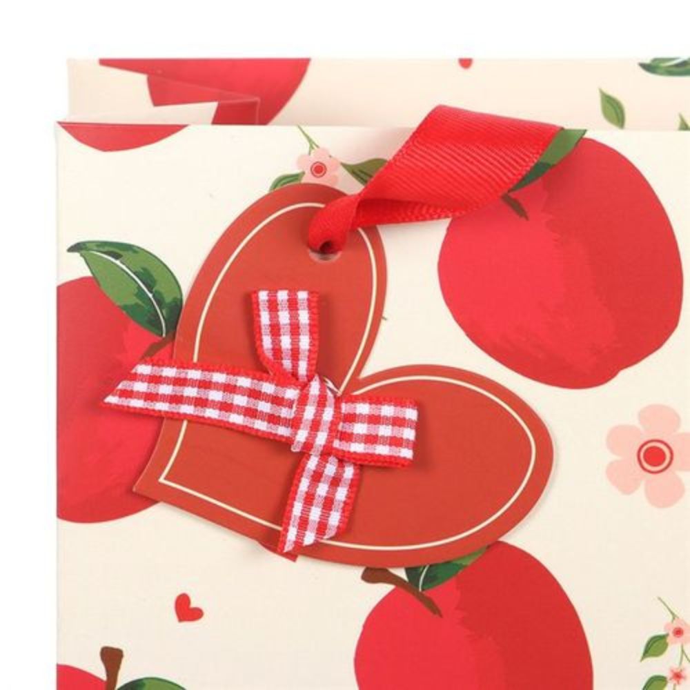 Apple Print Gift Bag