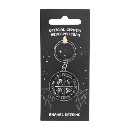Cryptid Research Team Keyring