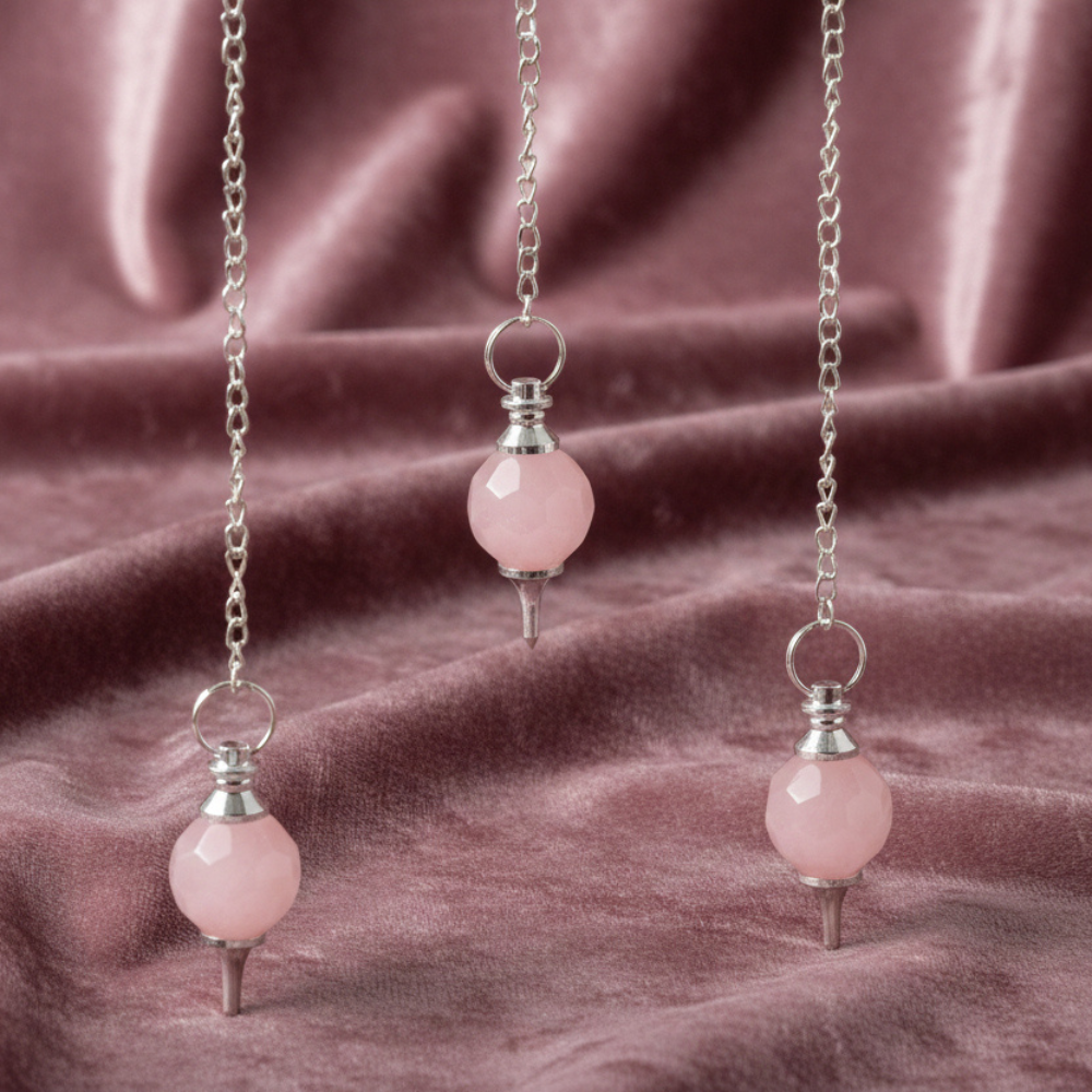 Faceted Gemstone Pendulum