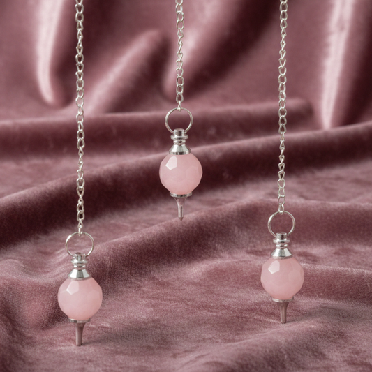Faceted Gemstone Pendulum