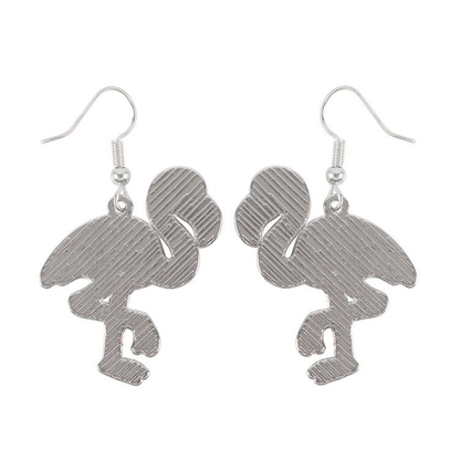 Flamin-goth Enamel Dangle Earrings