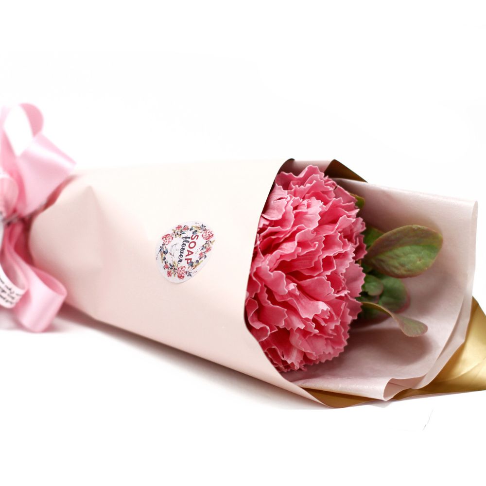 Handcrafted Soap Single Flower Bouquet