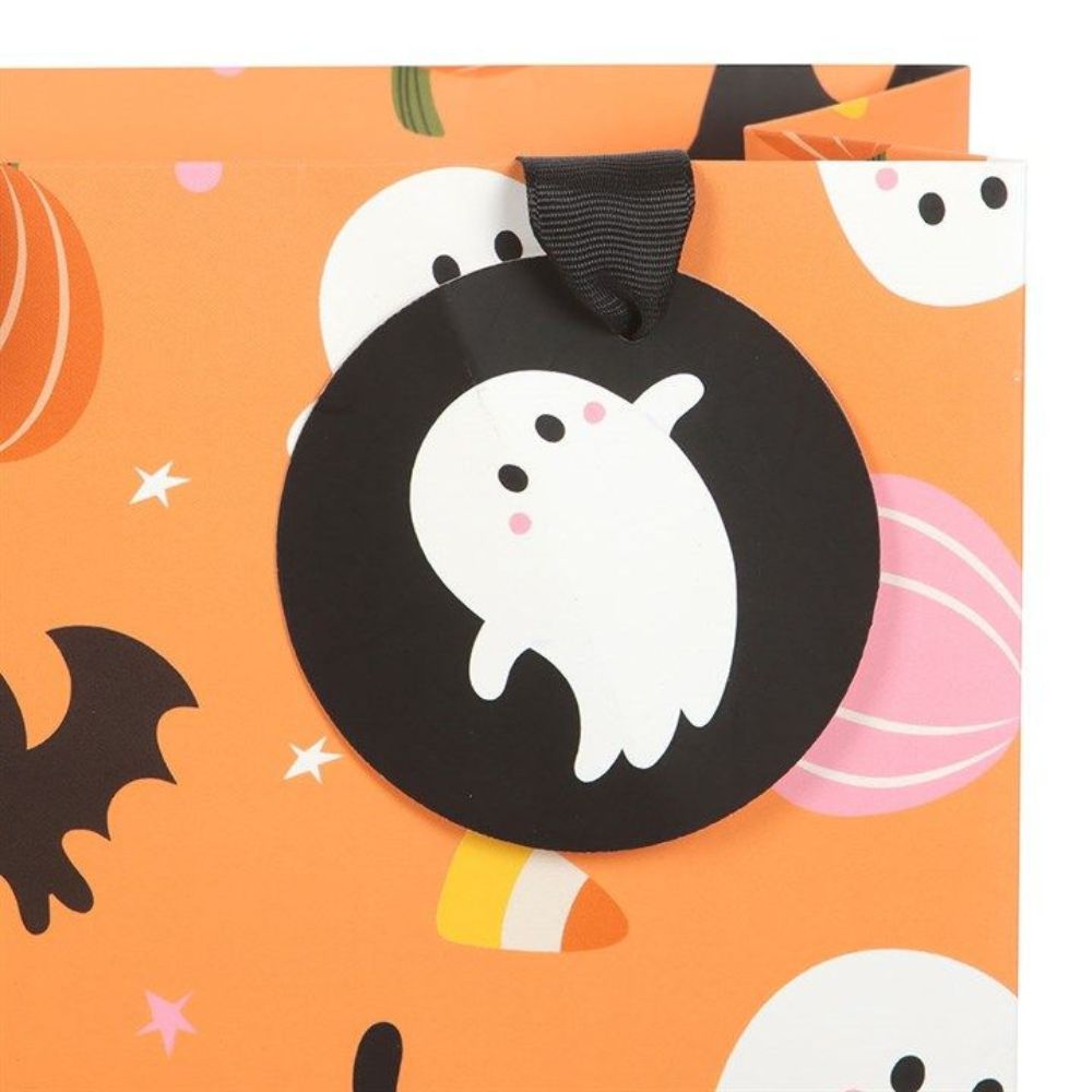 Playful Halloween Print Gift Bag