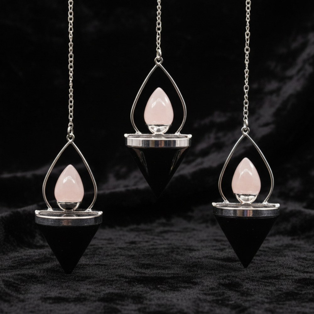 Gemstone Lantern of Life Pendulum