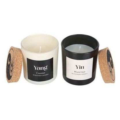 Set of 2 Yin Yang Candles