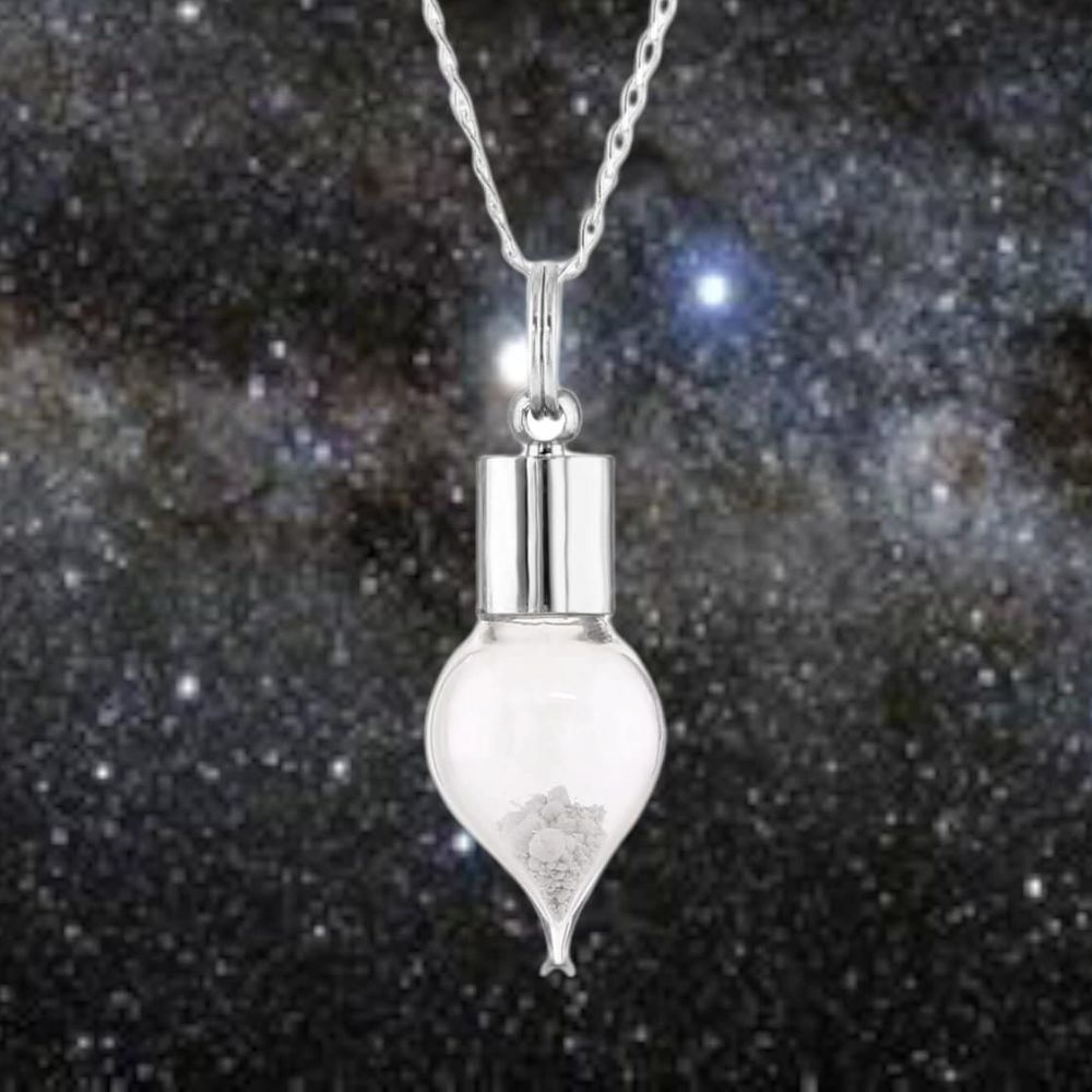 Sterling Silver - Lunar grace pendant - Certified