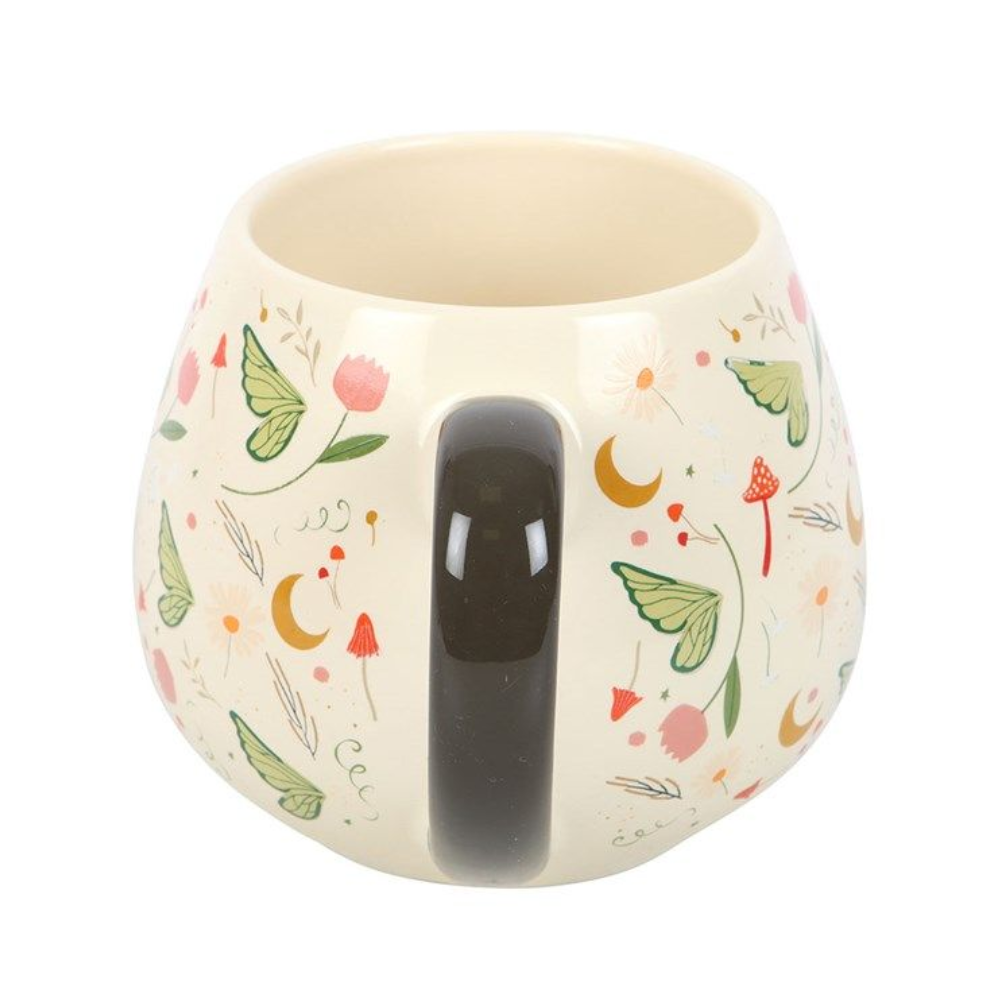 Fairy Folklore Print Rounded Mug