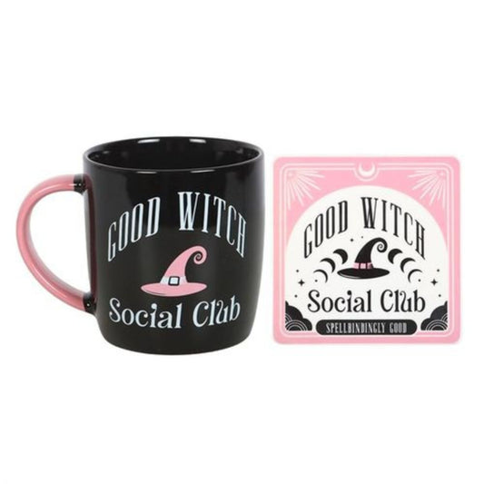 Witch Vibes Only –  Mug & Coaster Set
