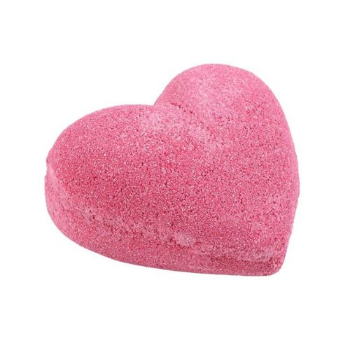 Heart-Shaped Cherry Bath Bomb