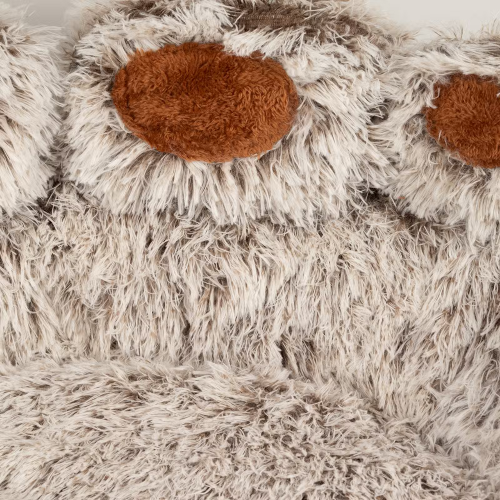 PAW Snuggly Plush Pet Bed