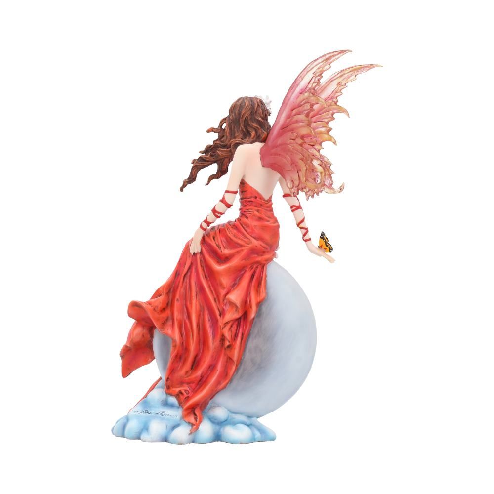 Crimson lily Fairy Figurine