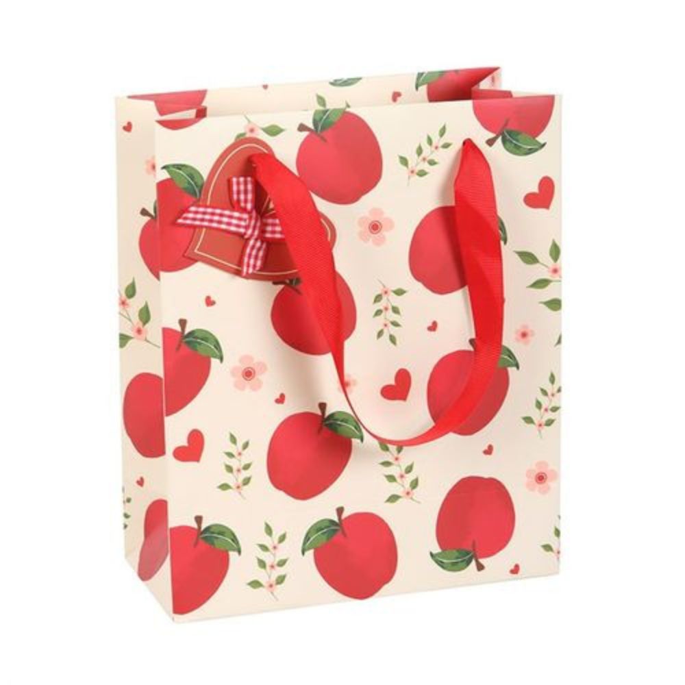 Apple Print Gift Bag