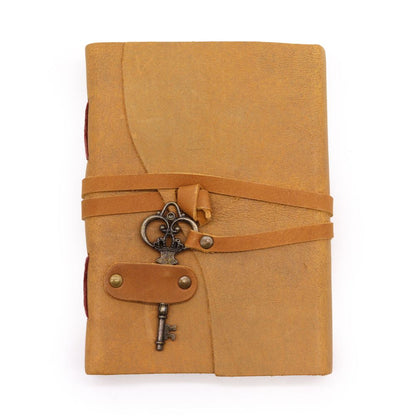 Leather Journal with Key