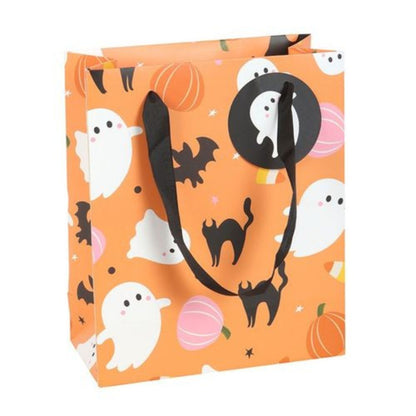 Playful Halloween Print Gift Bag