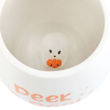 Peekaboo Ghost Surprise Mug
