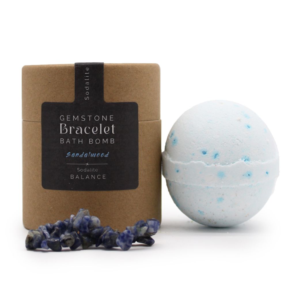 Bath Bomb With Hidden Gemstone Bracelet