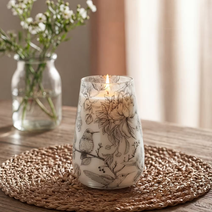 Drawn by Flame - Glass Jar Candles