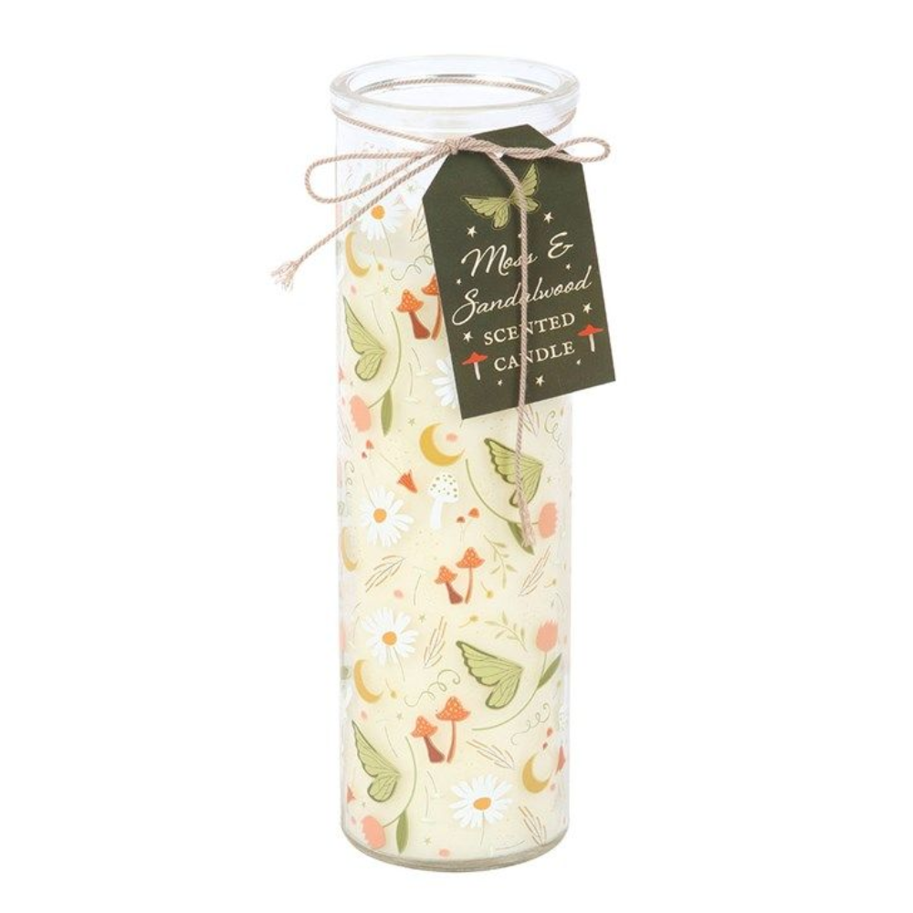 Fairy Folklore Print Tube Candle