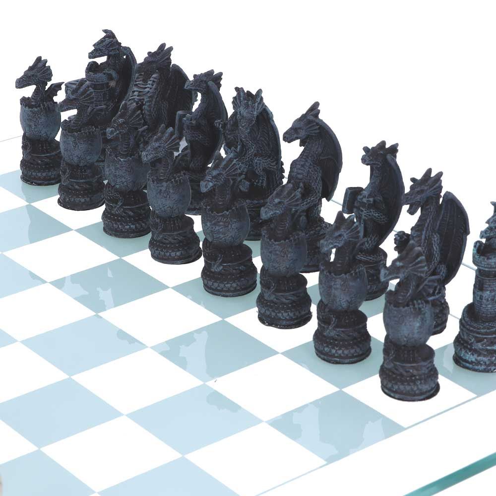 Fantasy Dragon Chess Set