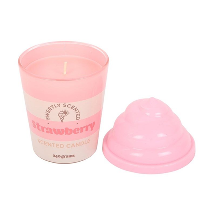 Frosty Vanilla Ice Cream Scented Candle