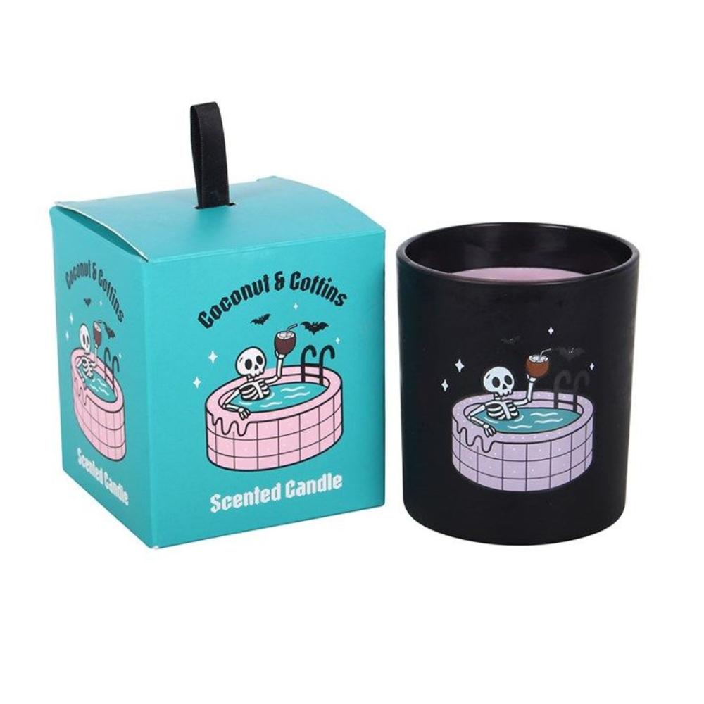 Coconut & Coffins Scented Candle
