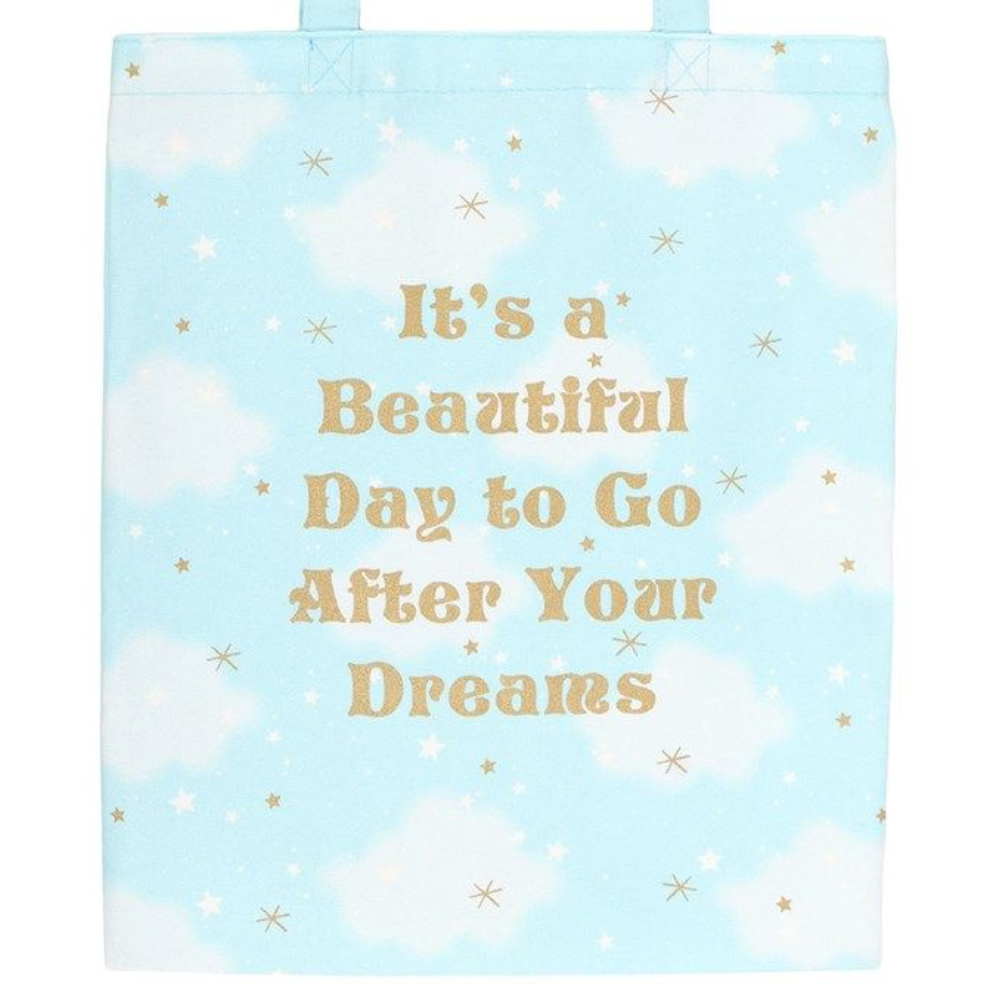 Cloud Print Tote Bag