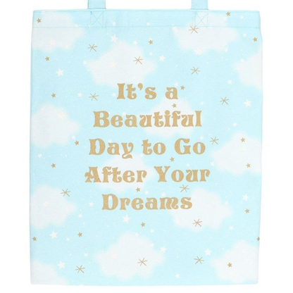 Cloud Print Tote Bag