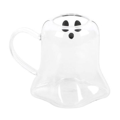 Ghost Shaped Glass Mug