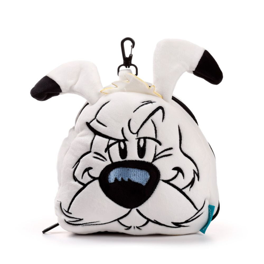 Asterix Plush Round Travel Pillow & Eye Mask Set