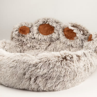 PAW Snuggly Plush Pet Bed