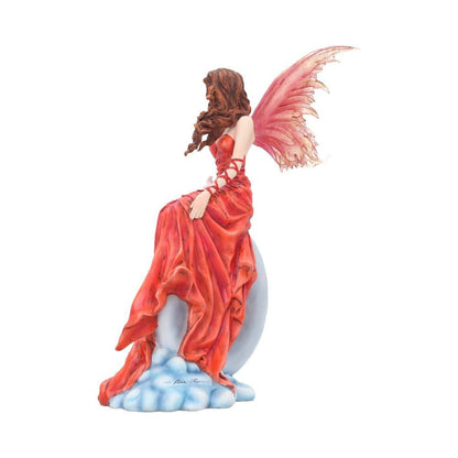 Crimson lily Fairy Figurine