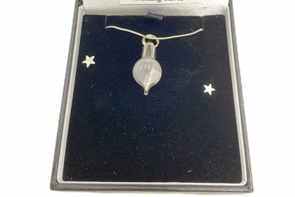 Sterling Silver - Lunar grace pendant - Certified