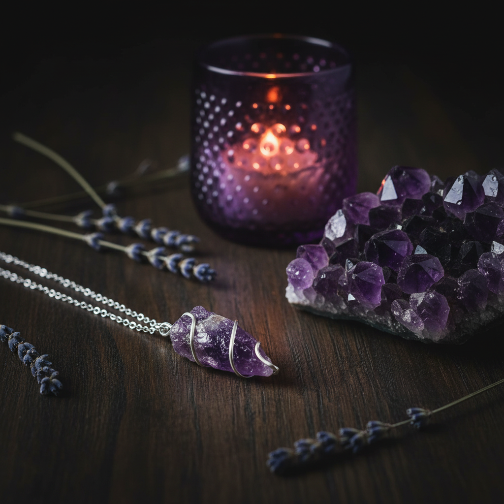 Handmade Raw Gemstone Pendulums