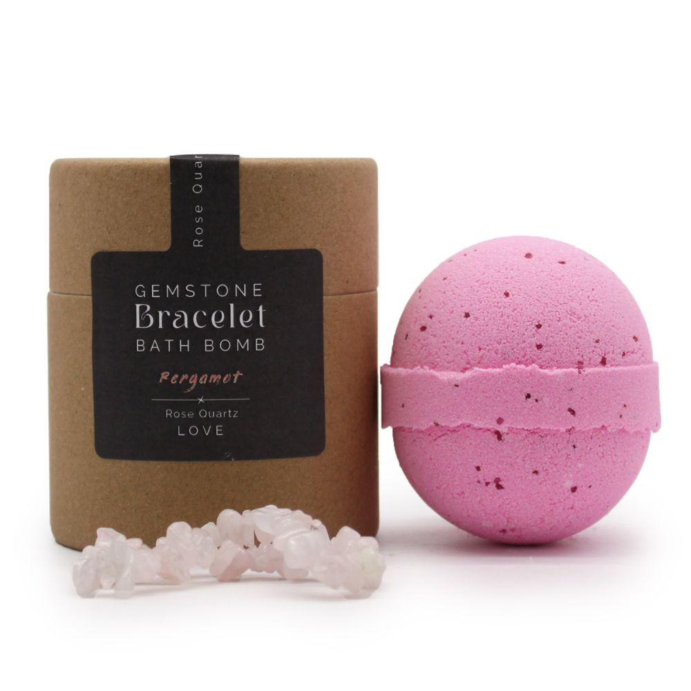 Bath Bomb With Hidden Gemstone Bracelet