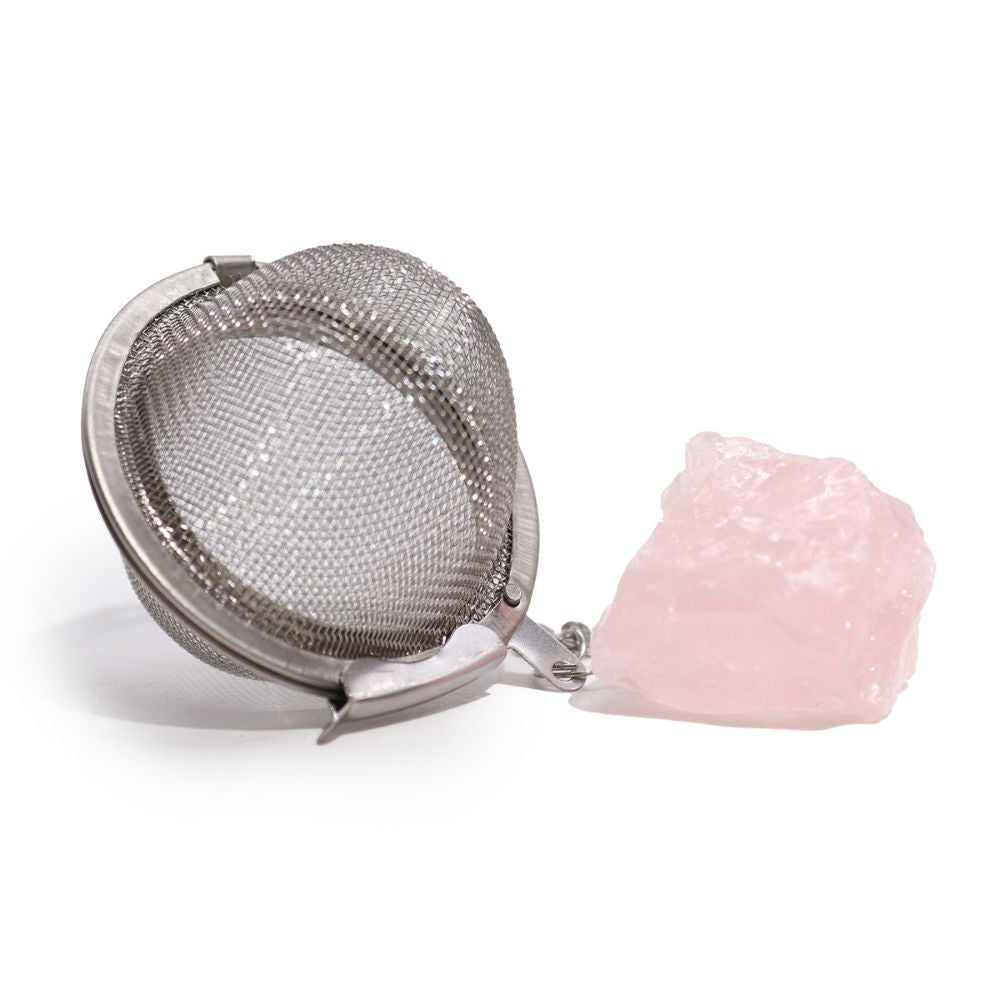 Raw Gemstone Tea Strainer