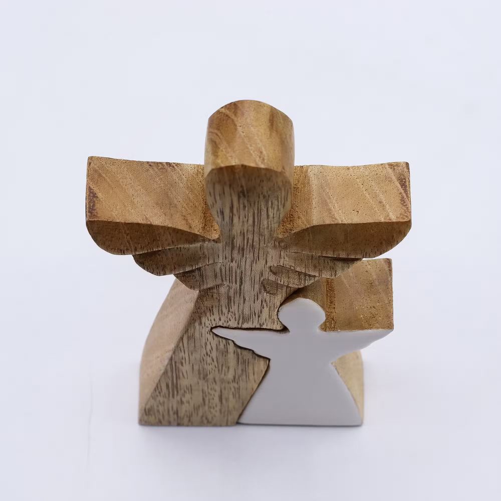 Mango Wood Angel – A Symbol of Love and Protection