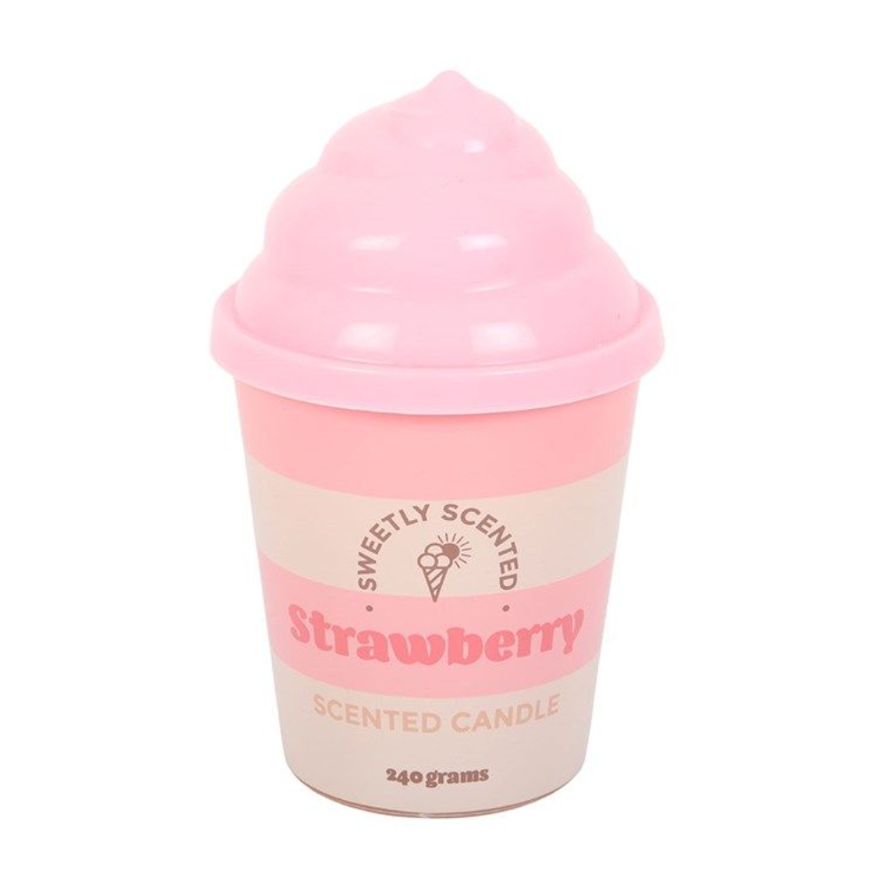 Frosty Vanilla Ice Cream Scented Candle