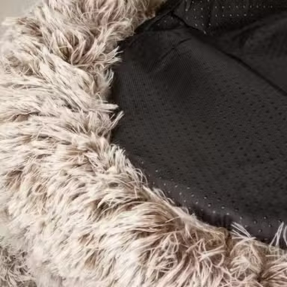 PAW Snuggly Plush Pet Bed