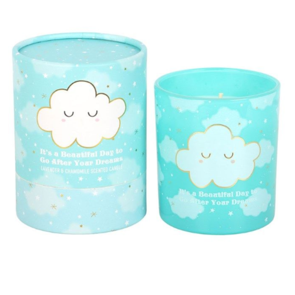 Cloud Print Lavender & Chamomile Candle