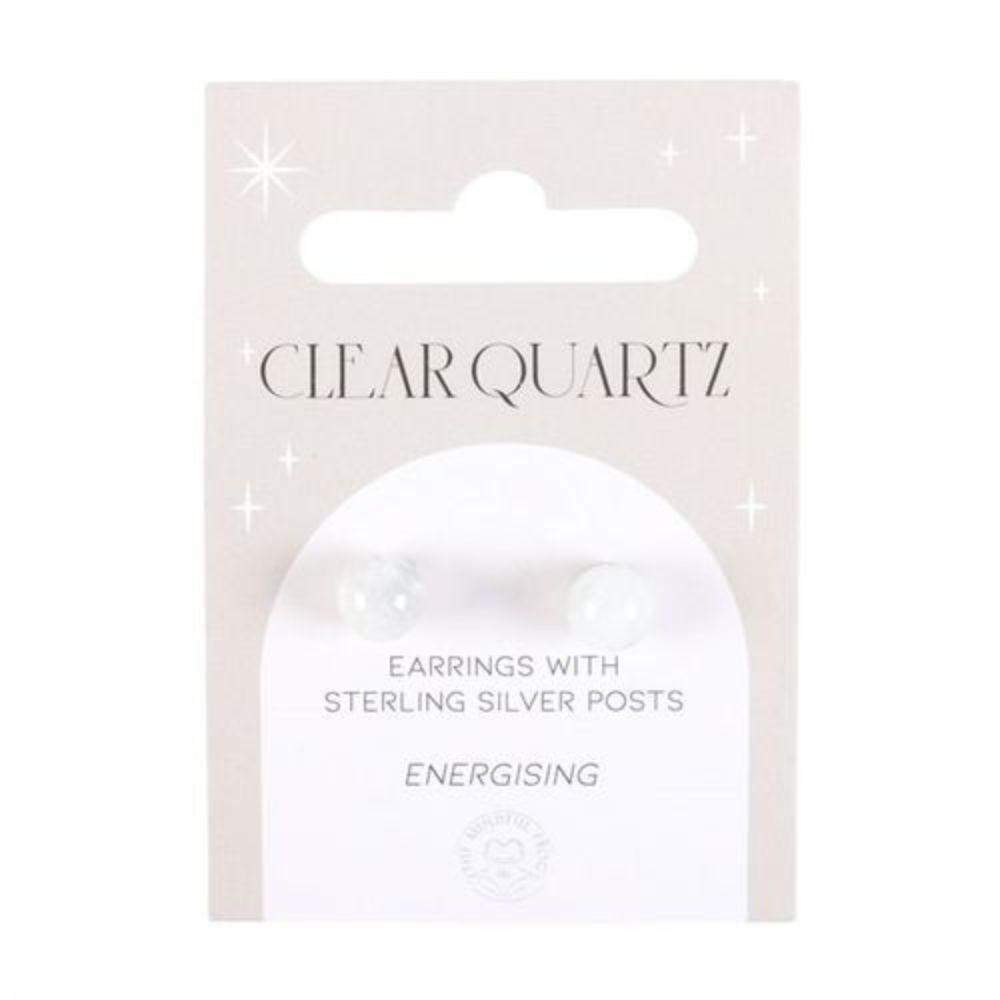 Semi Precious Crystal Earrings