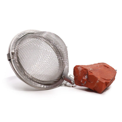 Raw Gemstone Tea Strainer