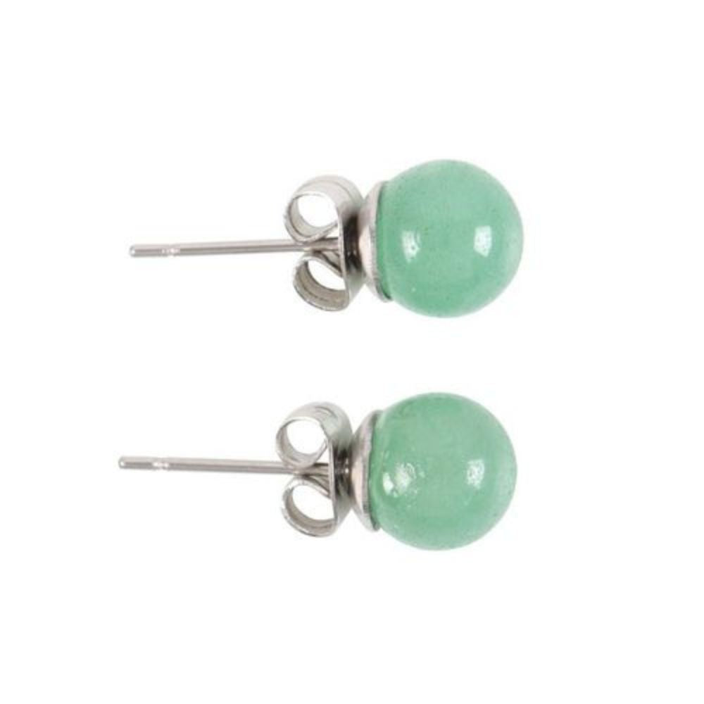 Semi Precious Crystal Earrings